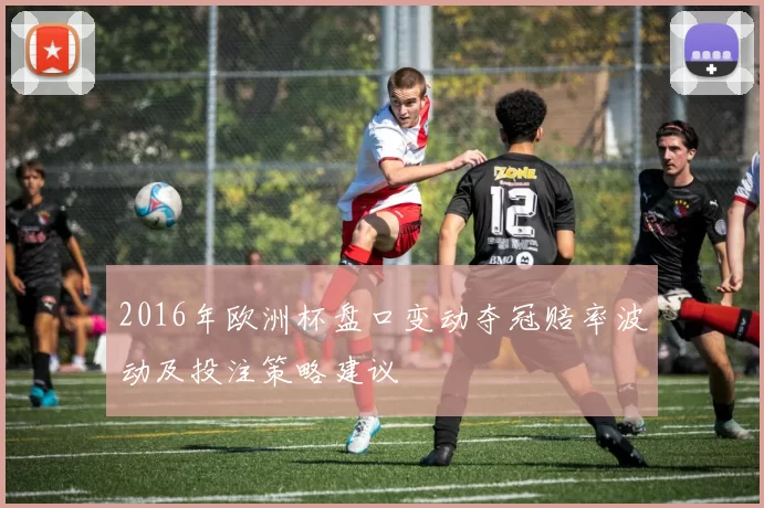 2016年欧洲杯盘口变动夺冠赔率波动及投注策略建议